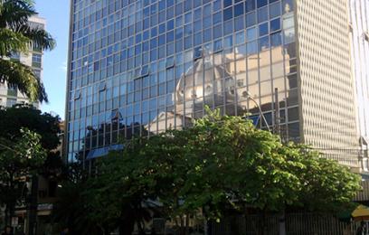 Fachada do prédio de Campos