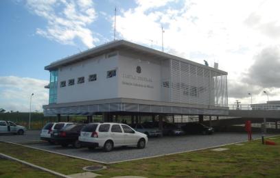 Fachada do prédio de Macaé