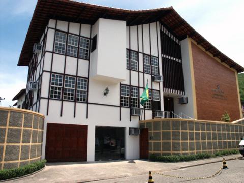Fachada do prédio de Barra do Piraí