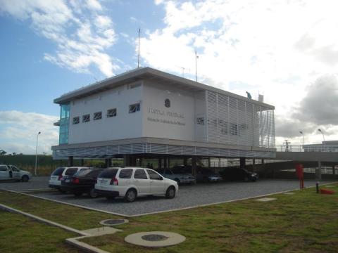 Fachada do prédio de Macaé