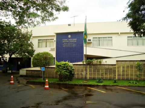 Fachada do prédio de Magé