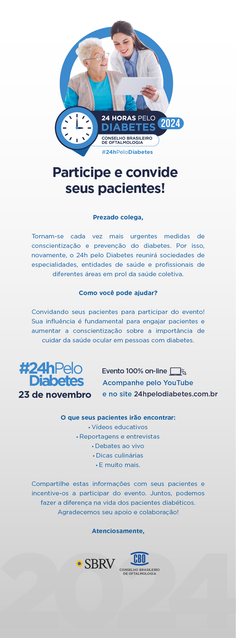 Campanha 24 horas pelo Diabetes