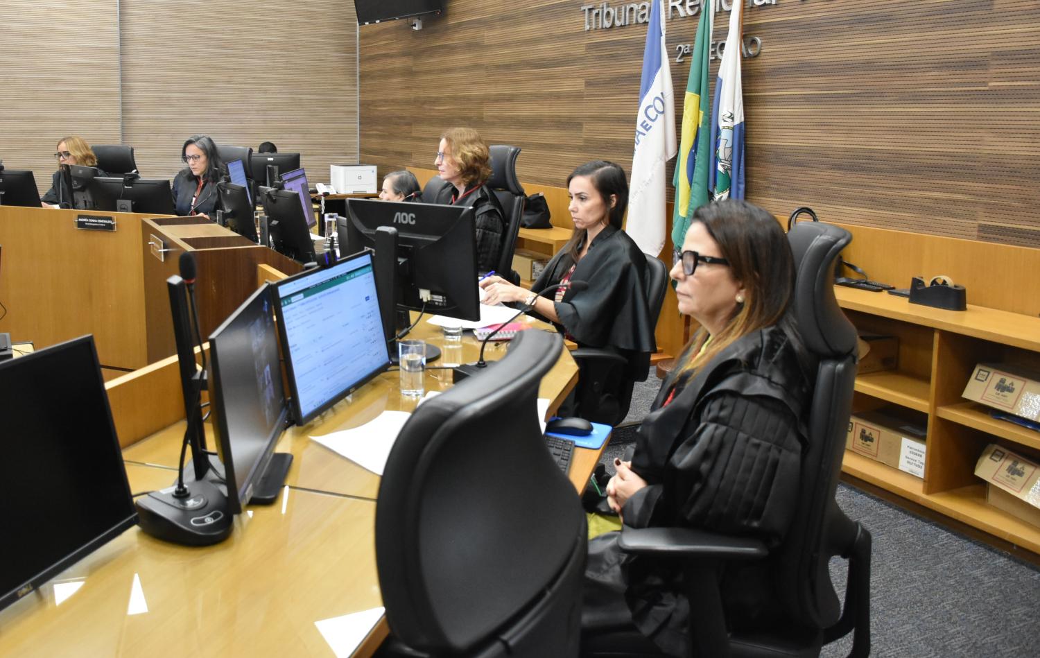 desembargadoras na 1ª Turma Especializada
