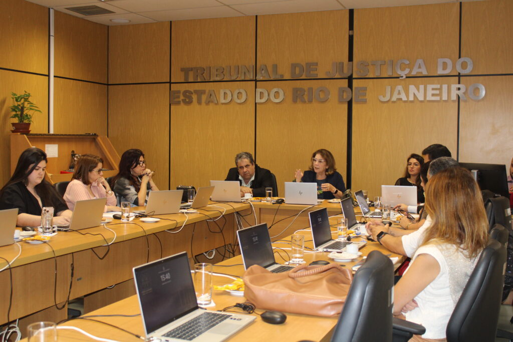 Reunião de alinhamento para realização da ação social para o Dia Nacional da Pessoa com Deficiência