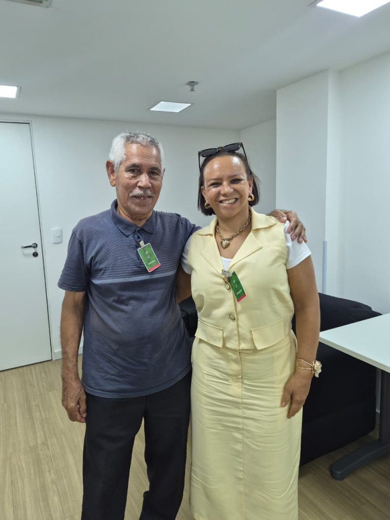 Participante do mutirão