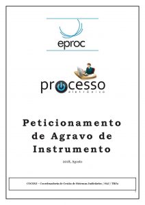 Peticionamento de Agravo de Instrumento