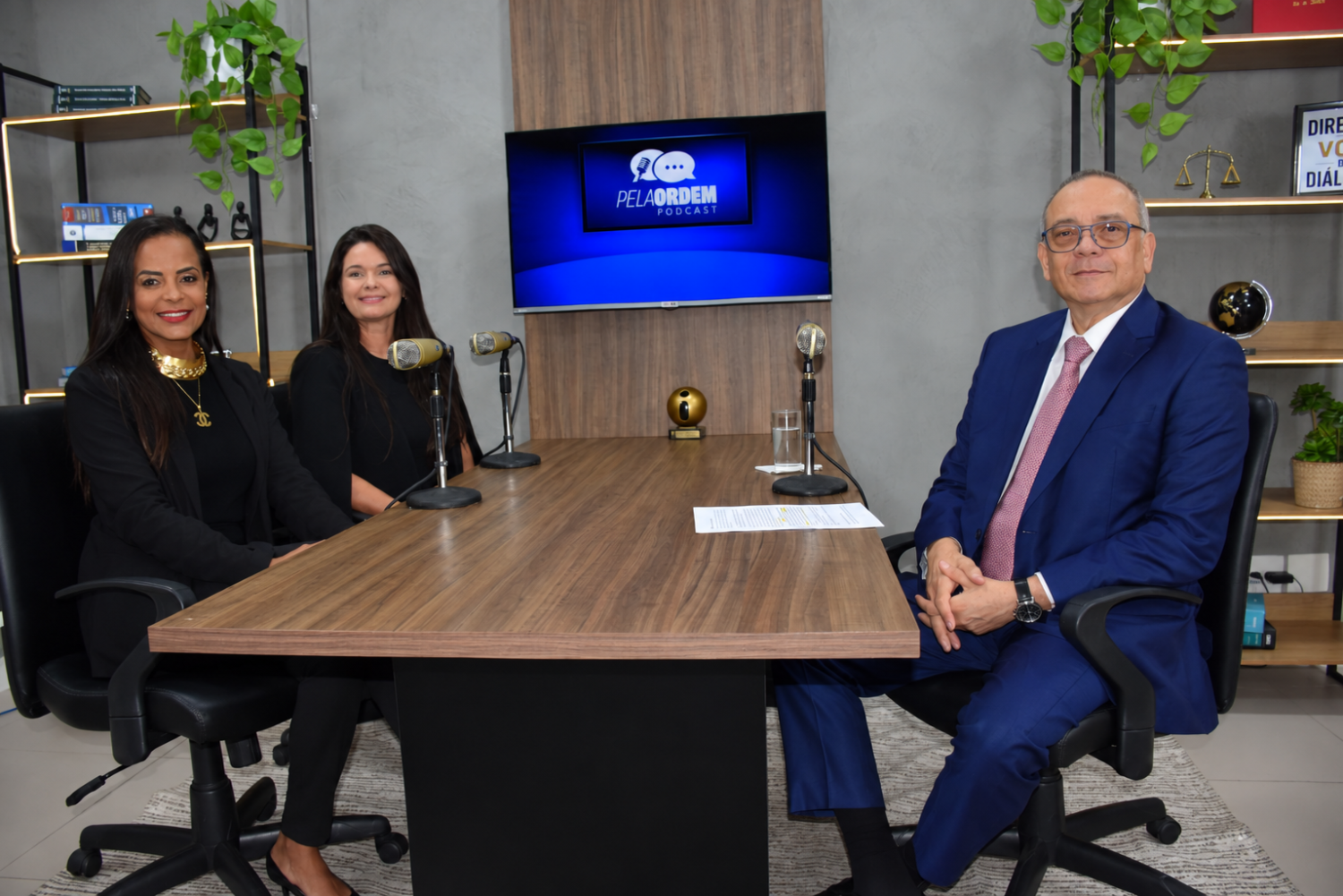 Presidente do TRF2, Desembargador Federal Luiz Paulo da Silva Araújo Filho, participa do podcast Pela Ordem, produzido pela OAB-RJ