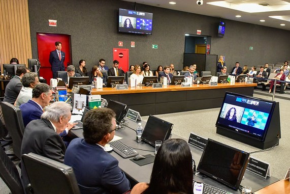 Foto da Mesa do CNJ que aprovou o acordo de cooperação