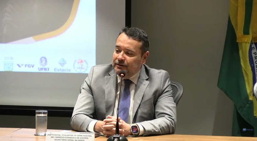 Secretário-Geral da EMARF e Juiz Federal titular da 19ª Vara Federal do Rio, Fabrício Fernandes de Castro