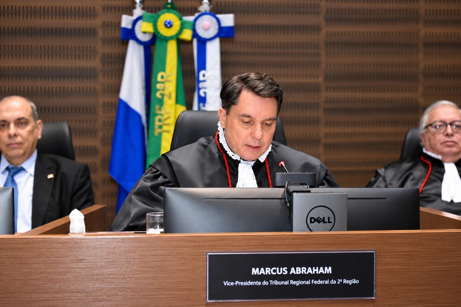 Vice-Presidente do TRF2 Marcus Abraham