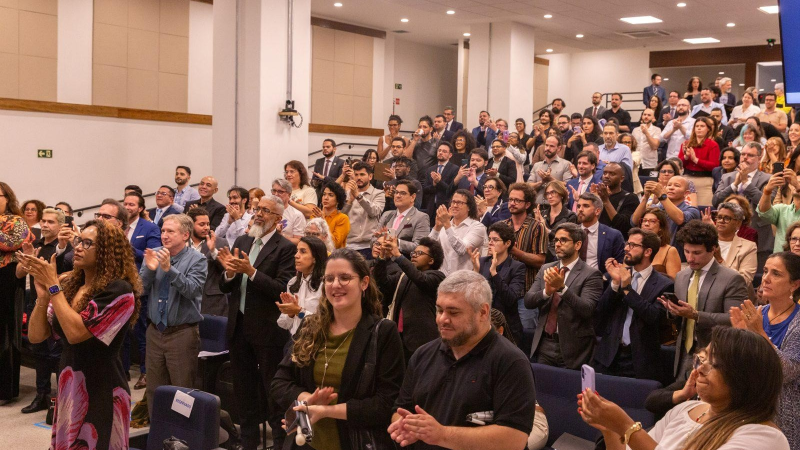 Auditório lotado