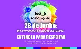 Banner do Dia Internacional do Orgulho LGBT