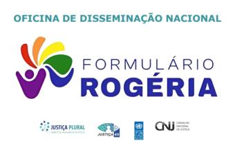 Banner da Oficina de disseminação nacional Formulário Rogéria