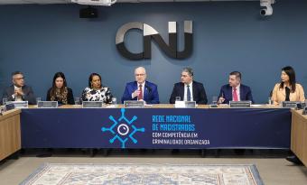 Abertura da primeira reunião da Rede Nacional de Magistrados com Competência em Criminalidade Organizada. Foto: Gustavo Moreno/CNJ 