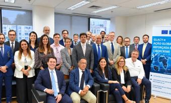 Magistrados participantes do evento e os instrutores