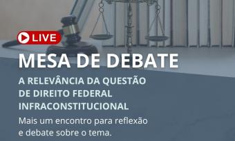 Banner da mesa de debate