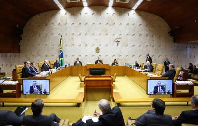 A campanha Não Fique em Silêncio foi lançada na sessão plenária do STF. Foto: Gustavo Moreno/STF 