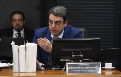 1ª Sessão Extraordinária do CNJ em 2025, conselheiro Luiz Fernando Bandeira - Foto: Rômulo Serpa/Ag. CNJ 