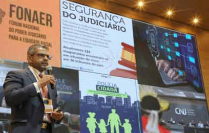 Encerramento do VI Encontro Nacional de Inteligência do Poder Judiciário (ENIPJ). Foto: Elias Oliveira/Cecom-TJTO