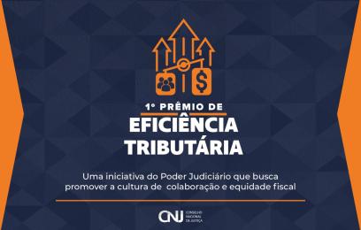 Cartaz do Prêmio Eficiência Tributária