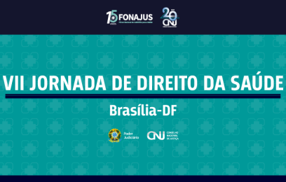 Banner da VII Jornada de Direito da Saúde