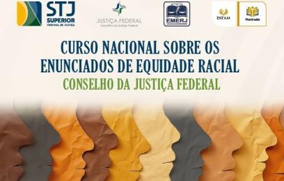 Banner do Curso Nacional sobre os Enunciados de Equidade Racial