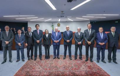 Reunião entre presidente do STF e presidentes dos tribunais superiores