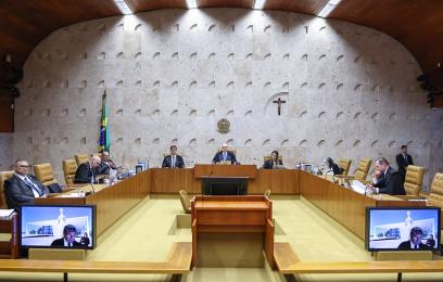 Sessão plenária do STF. Foto: Antonio Augusto/STF 