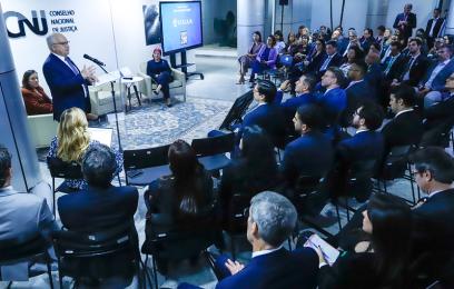 Lançamento do Sistema Nacional de Litigância Abusiva e de Massa (Atalaia). Foto: CNJ 