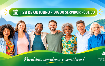 sete pessoas de diferentes se abraçando, detalhes ao redor em verde azul e amarelo