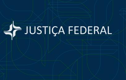 Banner com logo da Justiça Federal